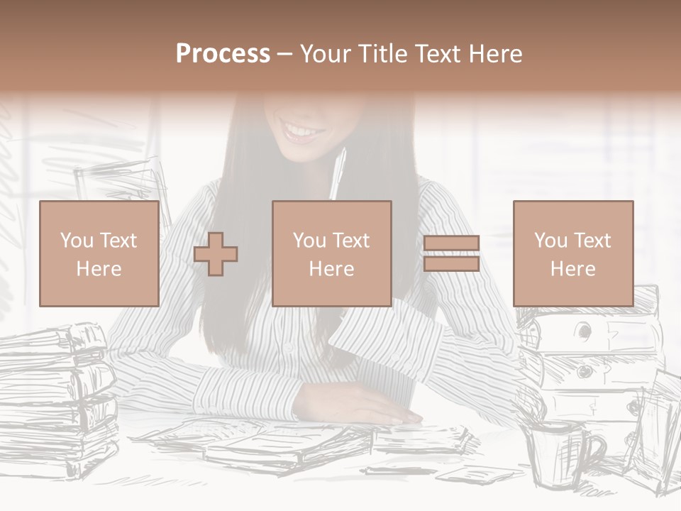 S Beautiful Portrait PowerPoint Template