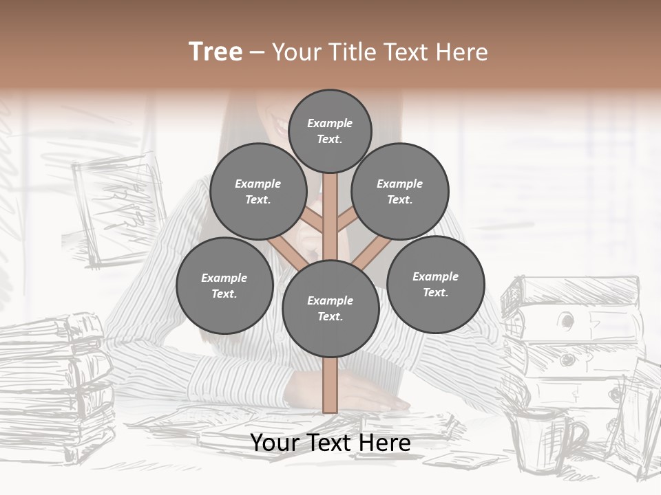 S Beautiful Portrait PowerPoint Template