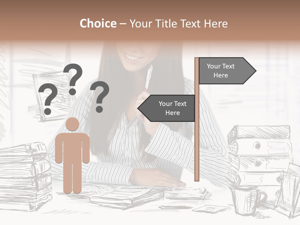 S Beautiful Portrait PowerPoint Template