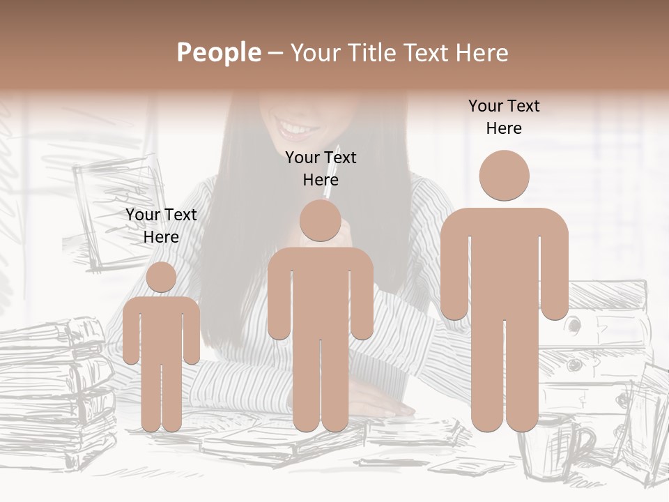 S Beautiful Portrait PowerPoint Template