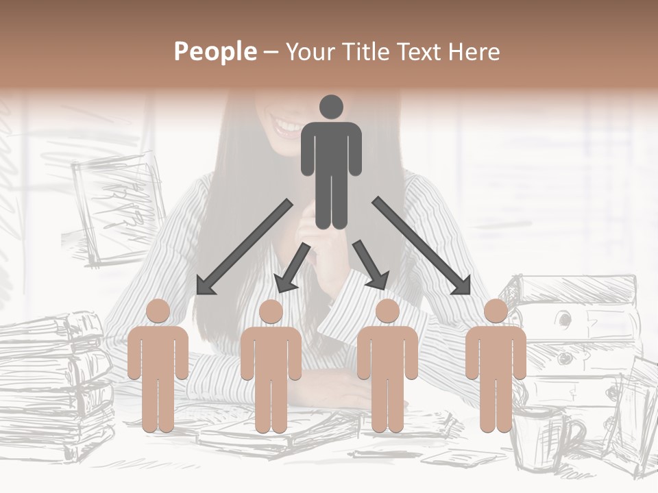 S Beautiful Portrait PowerPoint Template