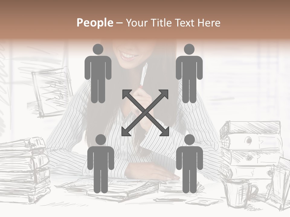 S Beautiful Portrait PowerPoint Template