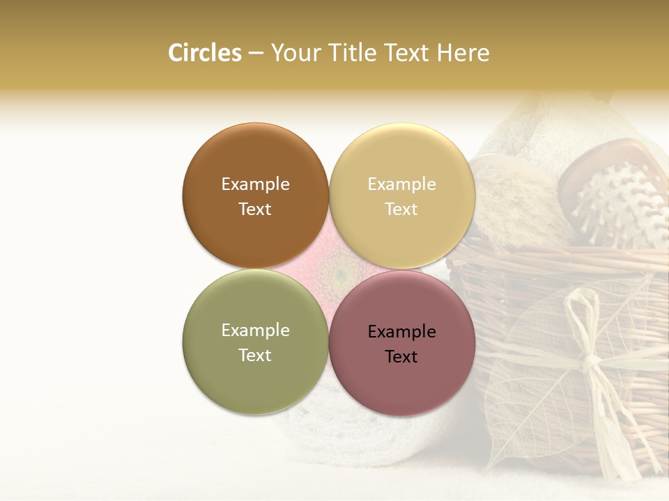 Sauna Healthy Aromatherapy PowerPoint Template