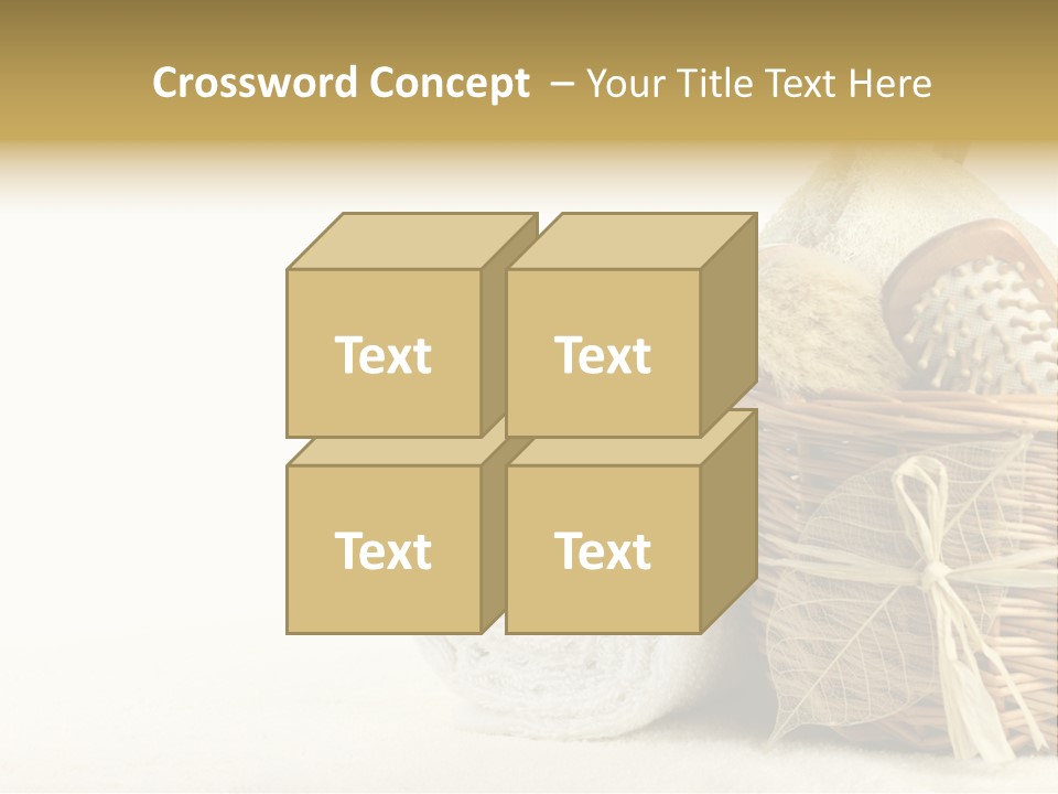 Sauna Healthy Aromatherapy PowerPoint Template