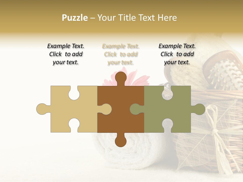 Sauna Healthy Aromatherapy PowerPoint Template