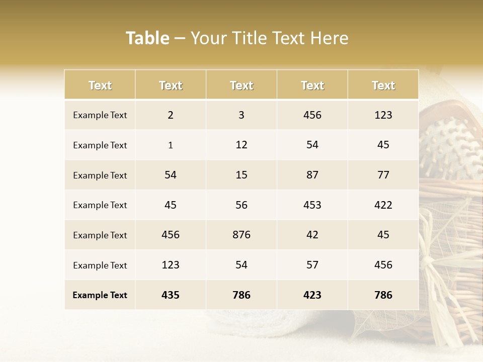 Sauna Healthy Aromatherapy PowerPoint Template