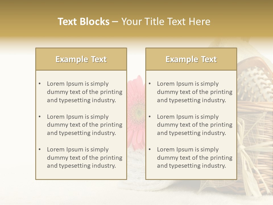 Sauna Healthy Aromatherapy PowerPoint Template