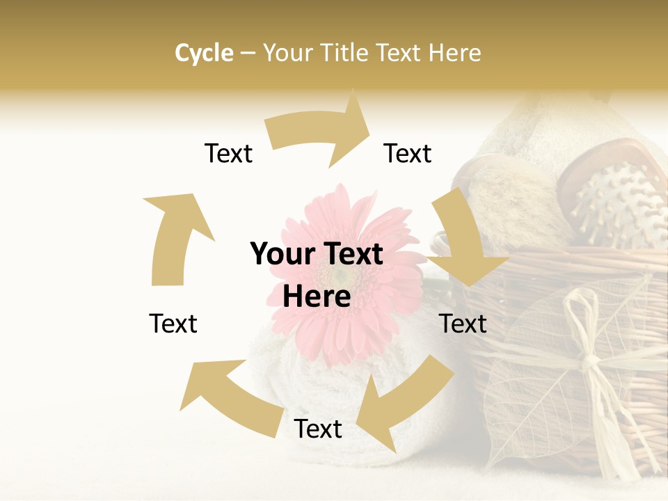 Sauna Healthy Aromatherapy PowerPoint Template