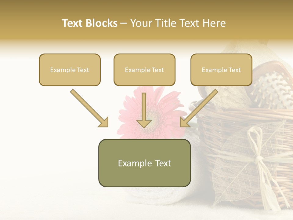 Sauna Healthy Aromatherapy PowerPoint Template