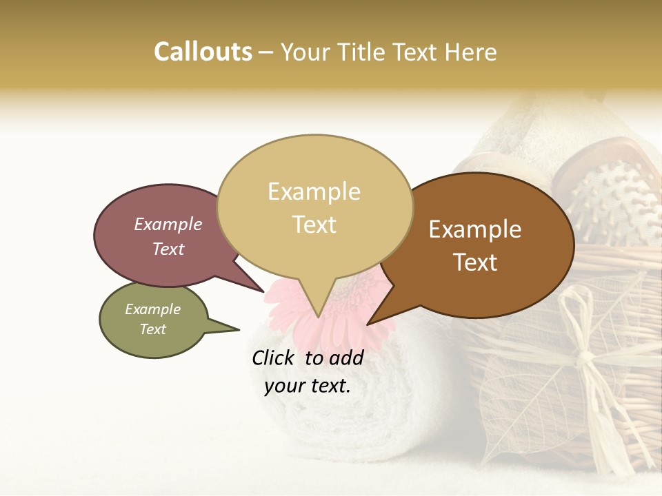 Sauna Healthy Aromatherapy PowerPoint Template