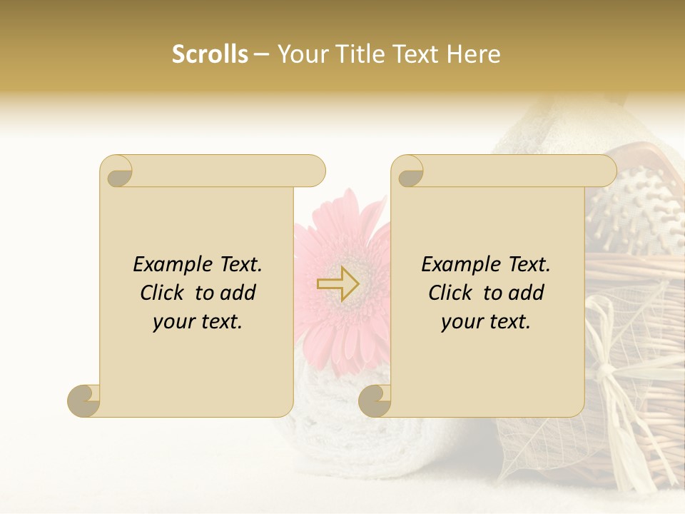 Sauna Healthy Aromatherapy PowerPoint Template
