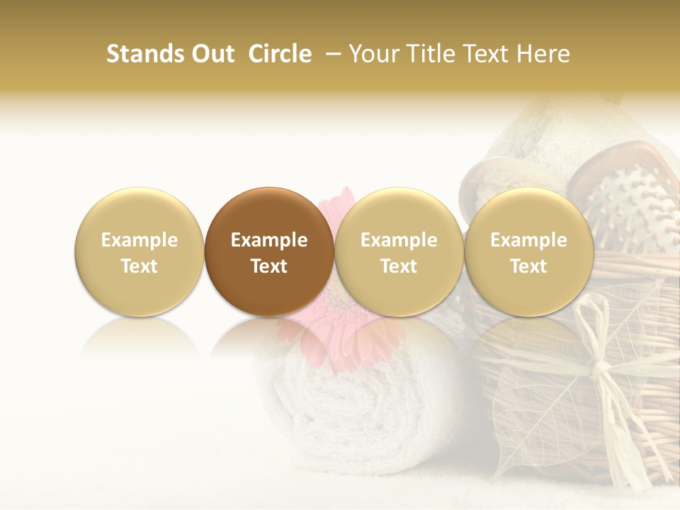 Sauna Healthy Aromatherapy PowerPoint Template