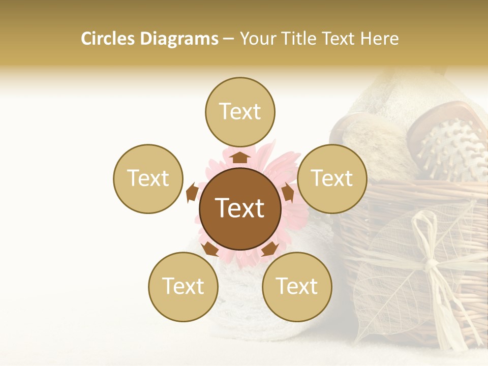 Sauna Healthy Aromatherapy PowerPoint Template