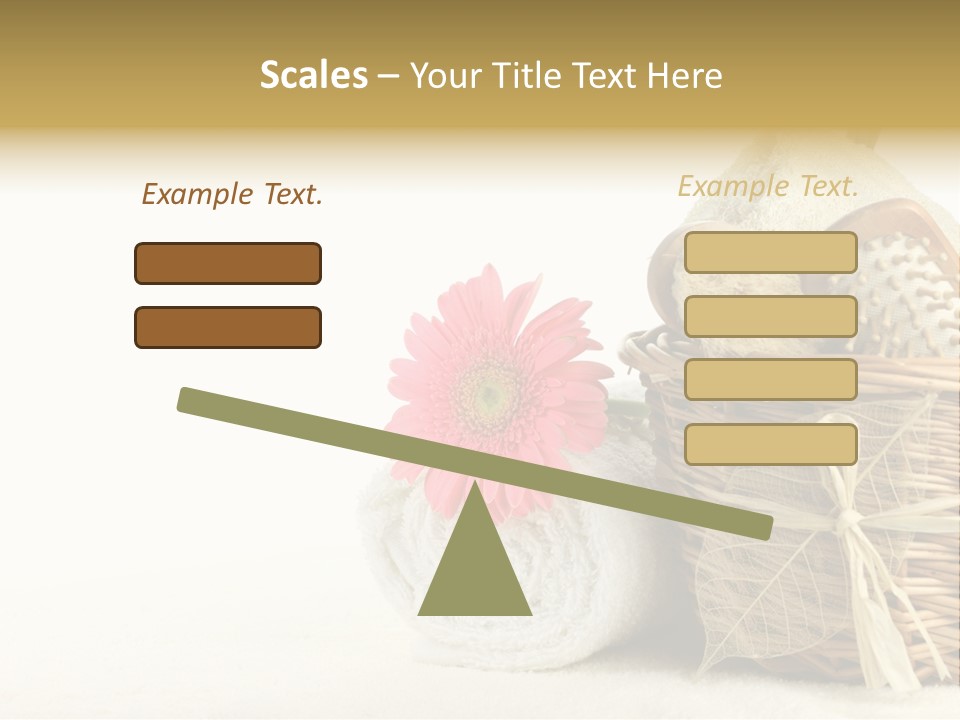 Sauna Healthy Aromatherapy PowerPoint Template