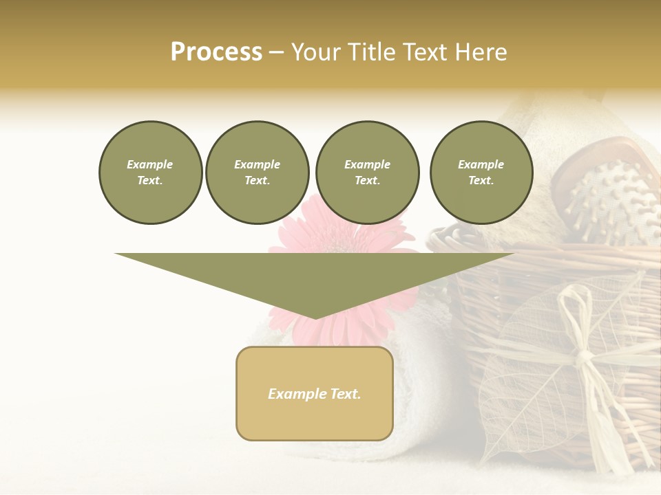 Sauna Healthy Aromatherapy PowerPoint Template