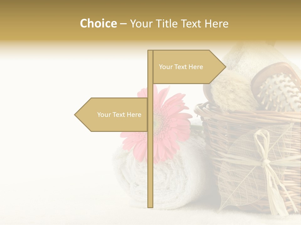 Sauna Healthy Aromatherapy PowerPoint Template