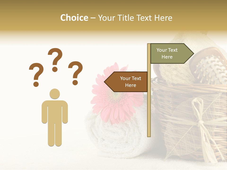 Sauna Healthy Aromatherapy PowerPoint Template