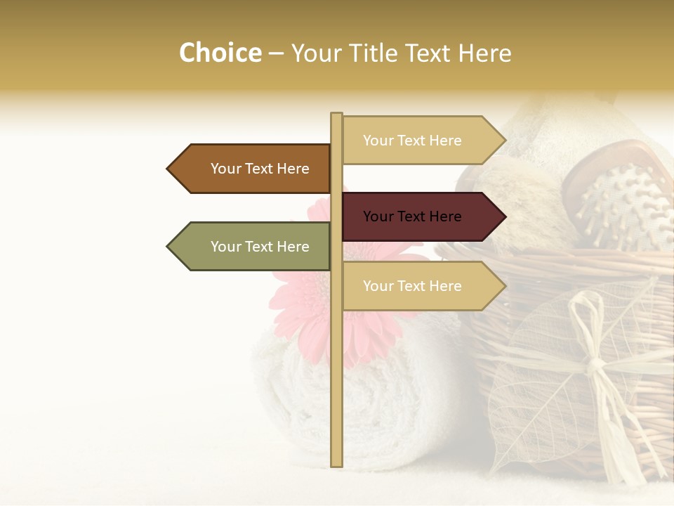 Sauna Healthy Aromatherapy PowerPoint Template