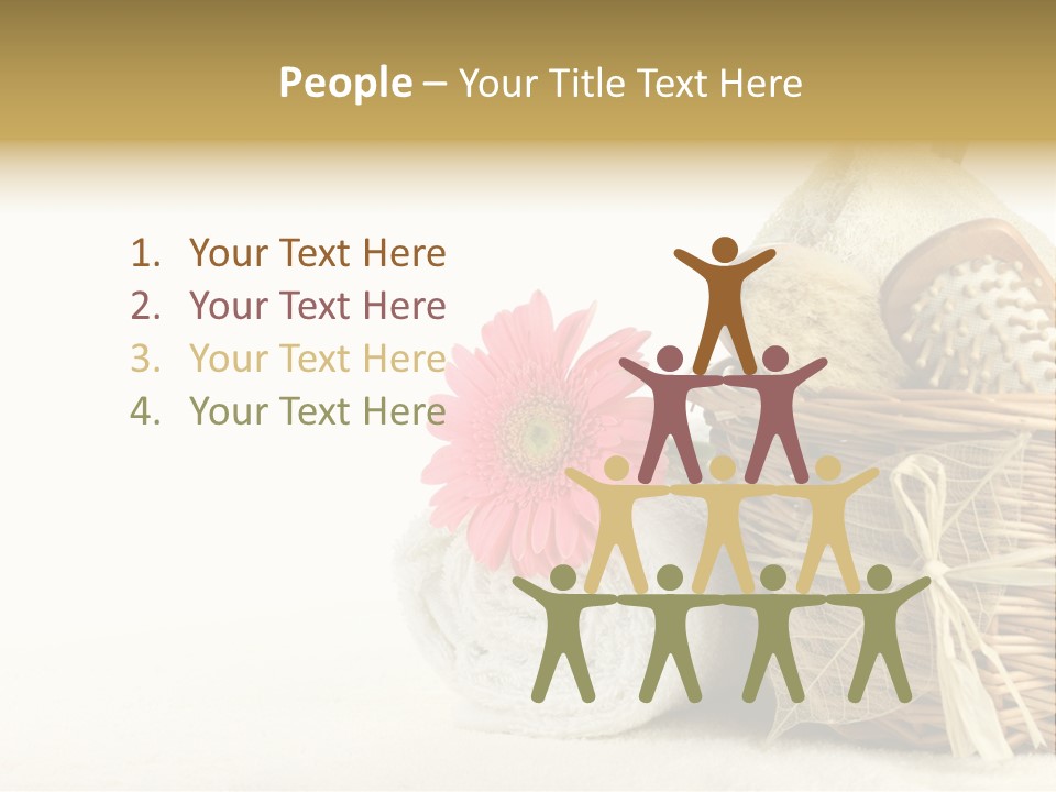 Sauna Healthy Aromatherapy PowerPoint Template