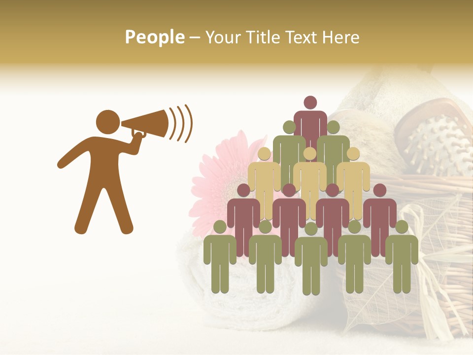 Sauna Healthy Aromatherapy PowerPoint Template