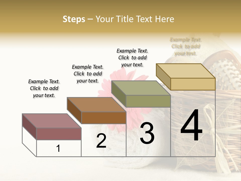 Sauna Healthy Aromatherapy PowerPoint Template