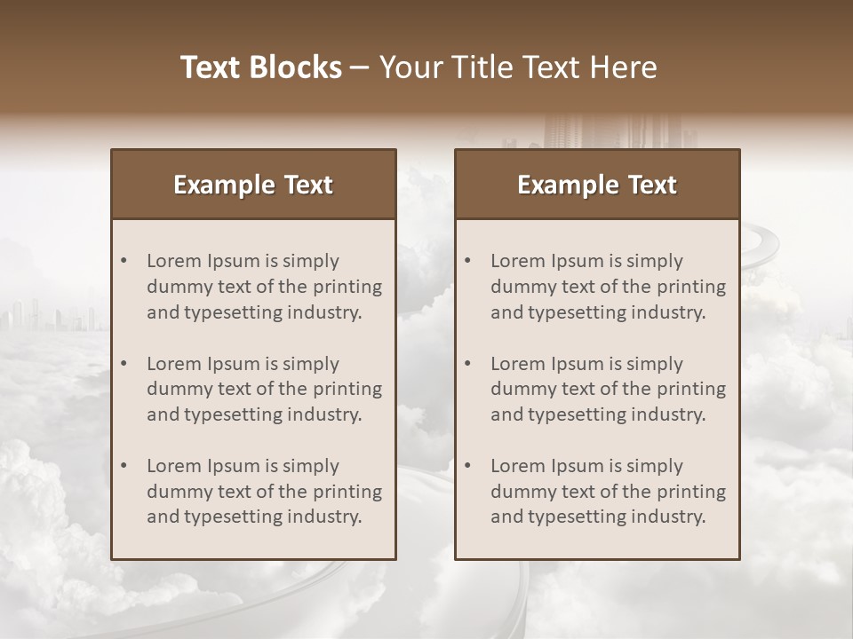 Li Ten Trategy Chair PowerPoint Template