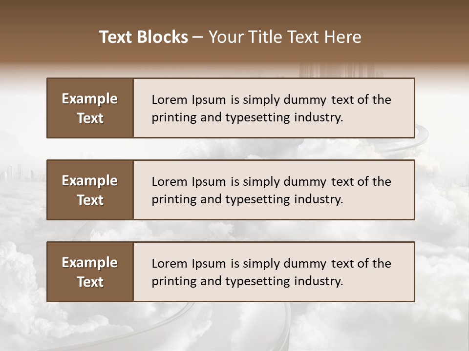 Li Ten Trategy Chair PowerPoint Template
