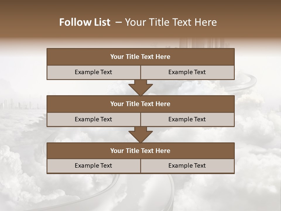 Li Ten Trategy Chair PowerPoint Template