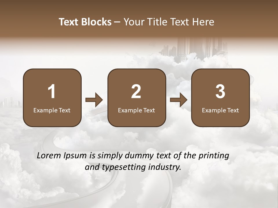 Li Ten Trategy Chair PowerPoint Template