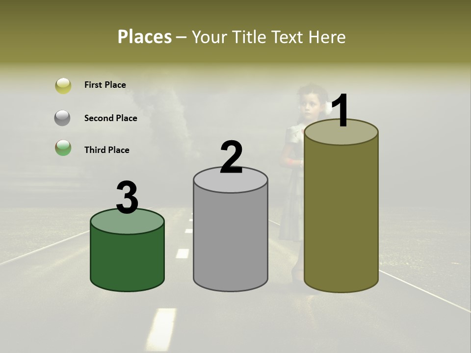 Fear Clouds Danger PowerPoint Template