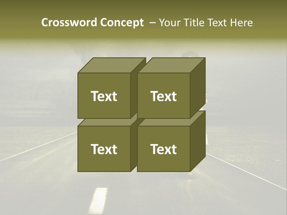 Fear Clouds Danger PowerPoint Template