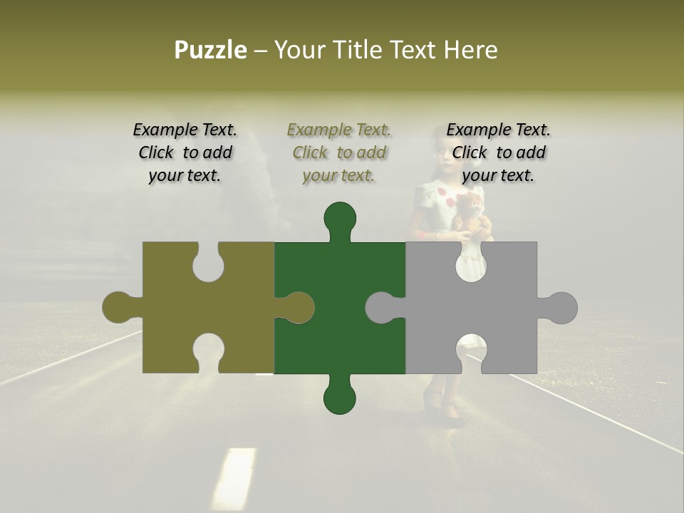 Fear Clouds Danger PowerPoint Template