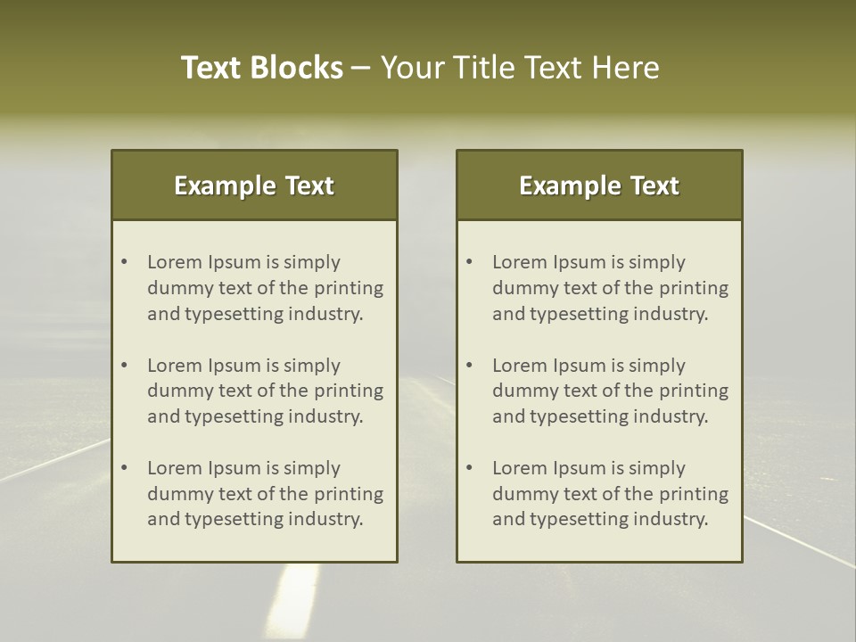 Fear Clouds Danger PowerPoint Template
