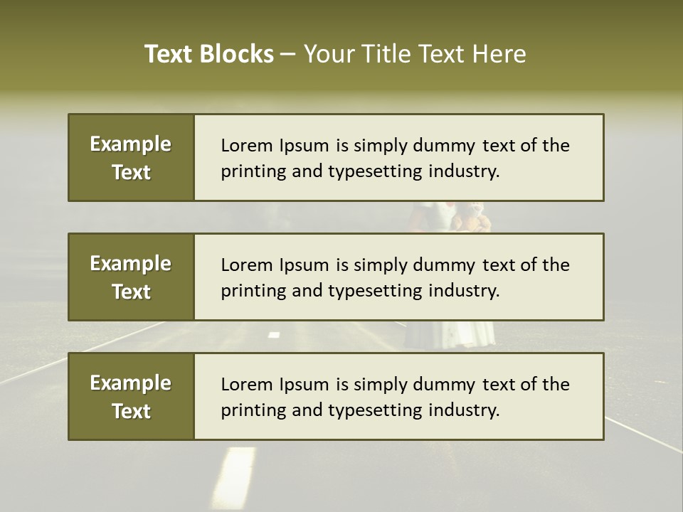 Fear Clouds Danger PowerPoint Template