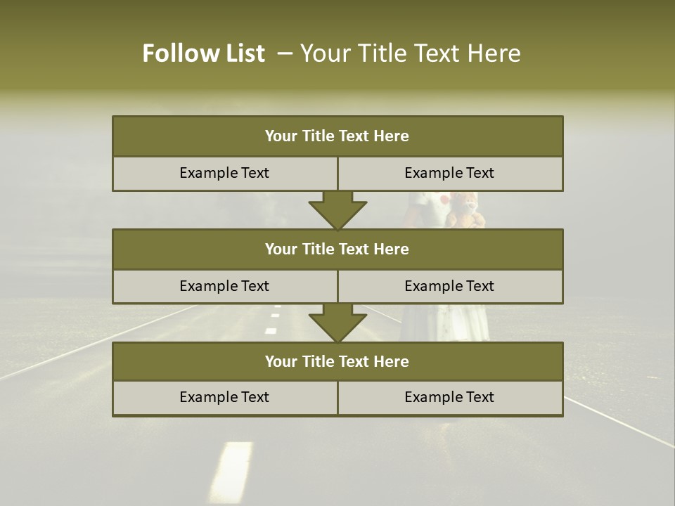 Fear Clouds Danger PowerPoint Template