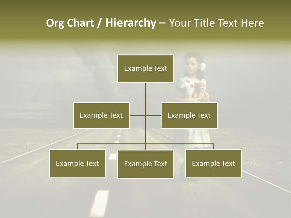 Fear Clouds Danger PowerPoint Template
