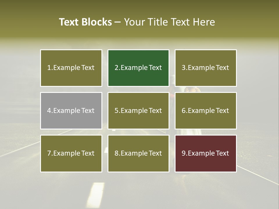 Fear Clouds Danger PowerPoint Template