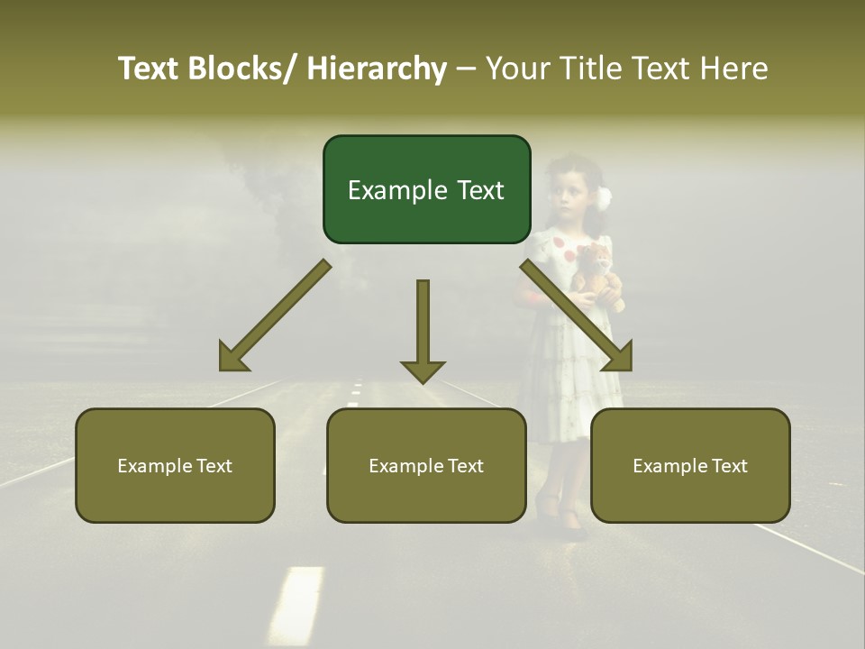 Fear Clouds Danger PowerPoint Template