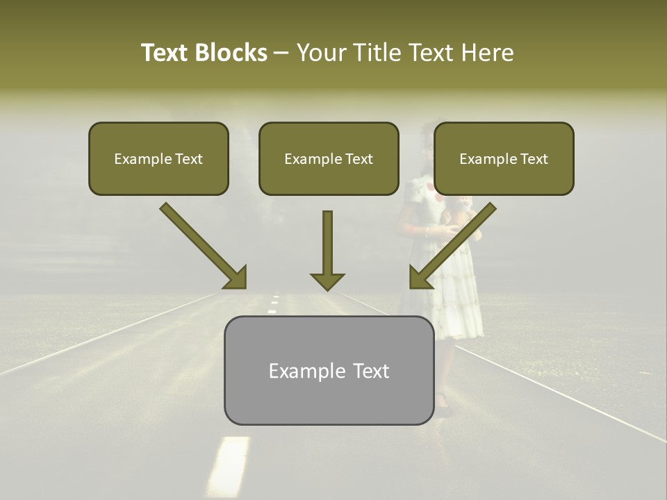 Fear Clouds Danger PowerPoint Template
