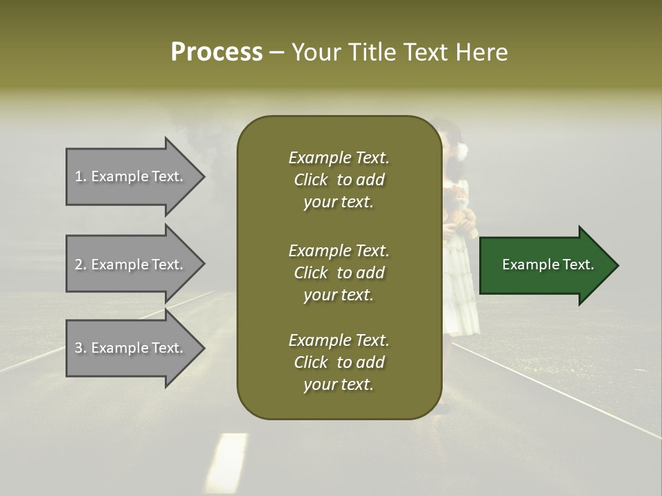 Fear Clouds Danger PowerPoint Template