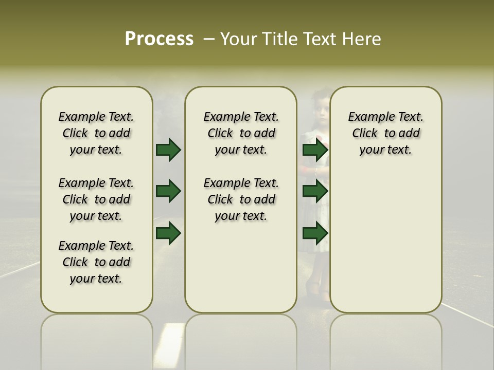 Fear Clouds Danger PowerPoint Template