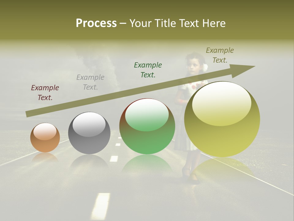Fear Clouds Danger PowerPoint Template