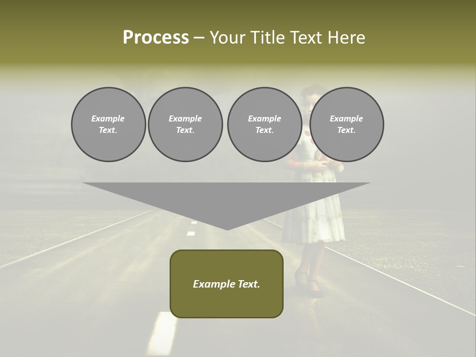 Fear Clouds Danger PowerPoint Template