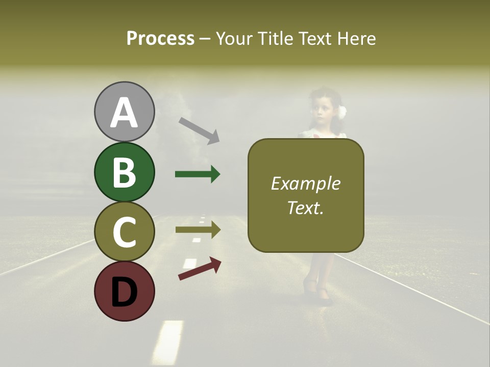 Fear Clouds Danger PowerPoint Template