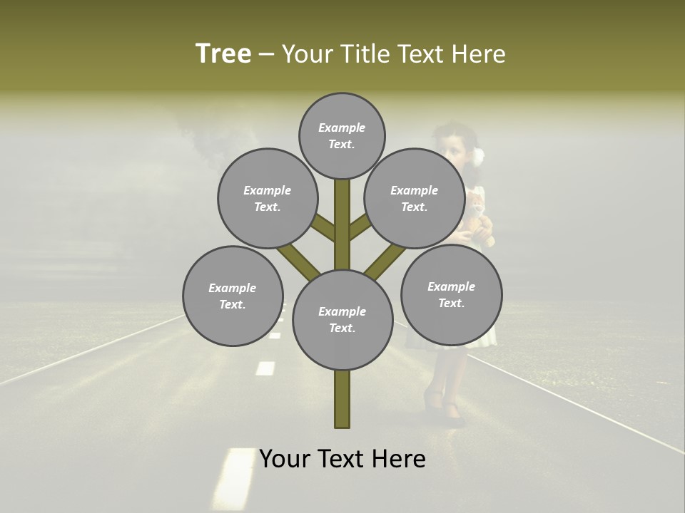 Fear Clouds Danger PowerPoint Template