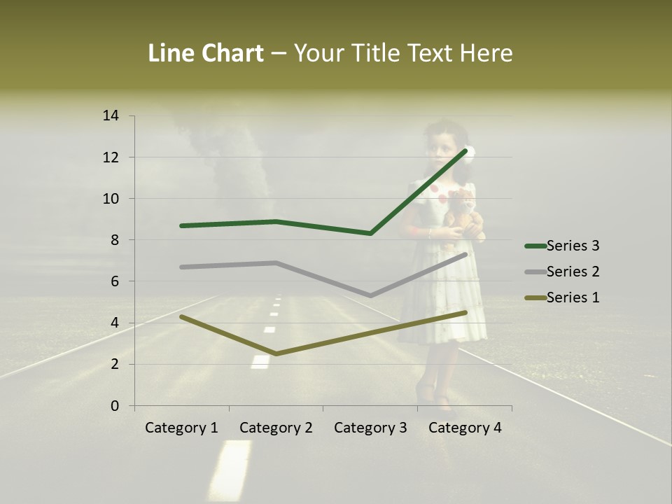Fear Clouds Danger PowerPoint Template