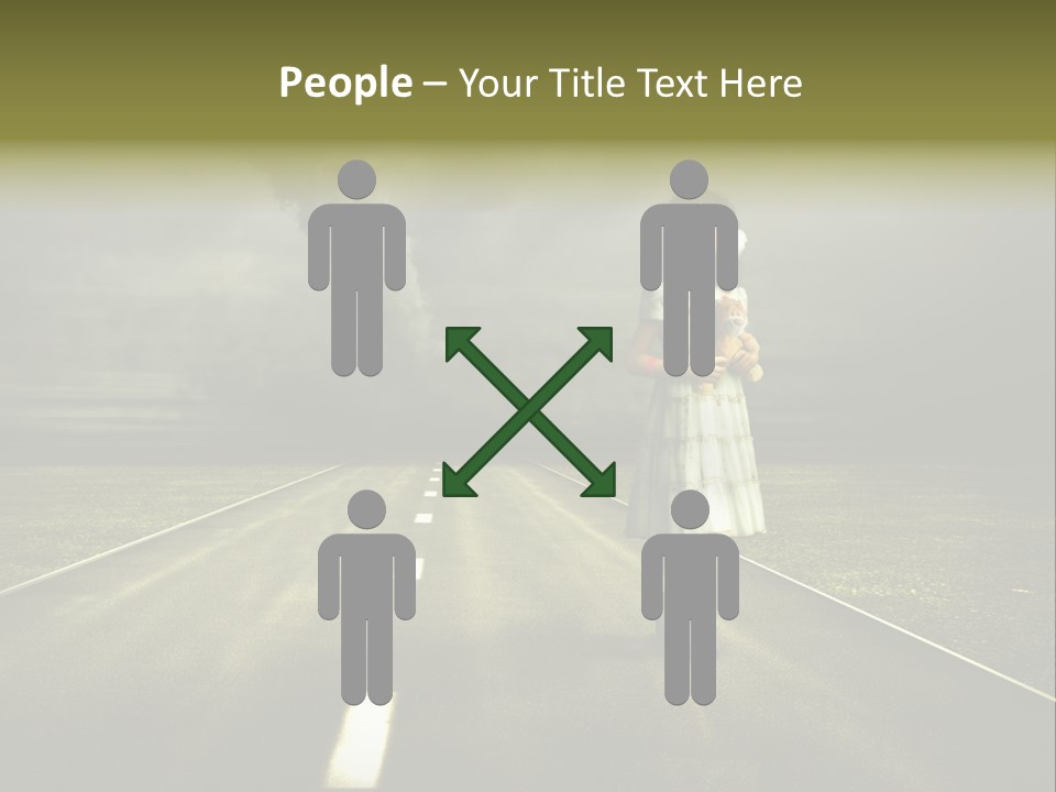 Fear Clouds Danger PowerPoint Template