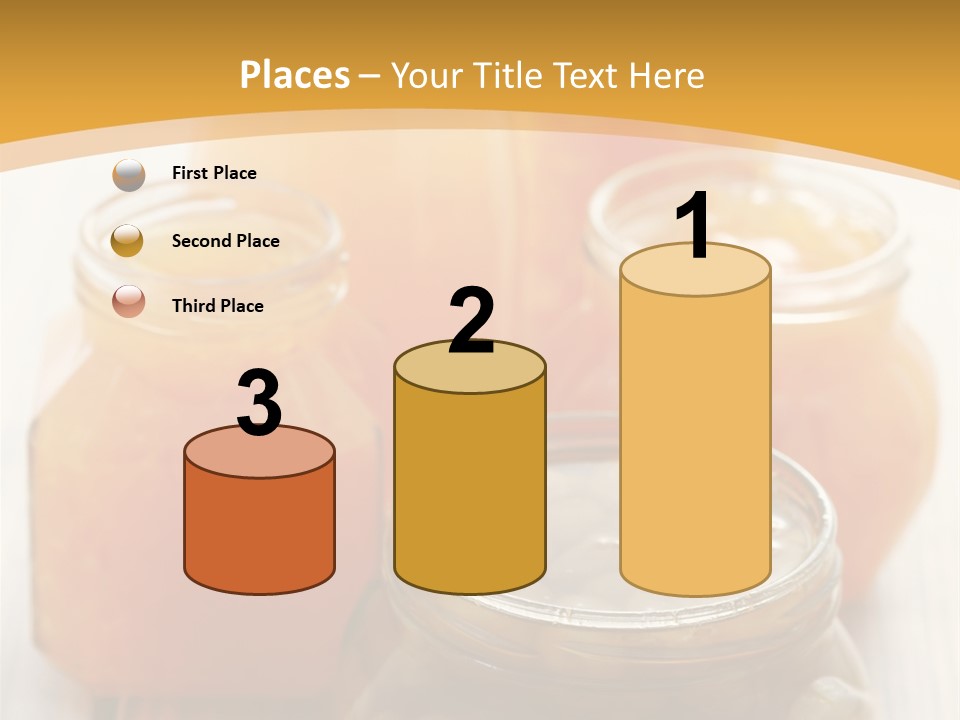 Fruity Jar Fruit PowerPoint Template