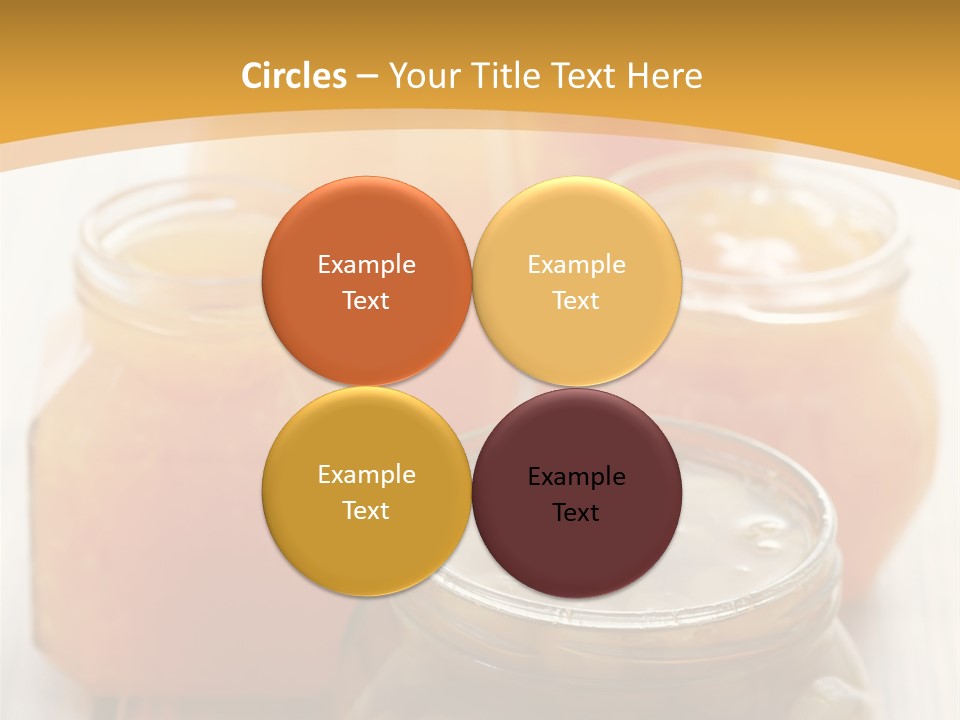 Fruity Jar Fruit PowerPoint Template