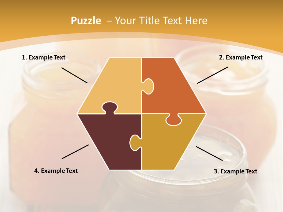 Fruity Jar Fruit PowerPoint Template